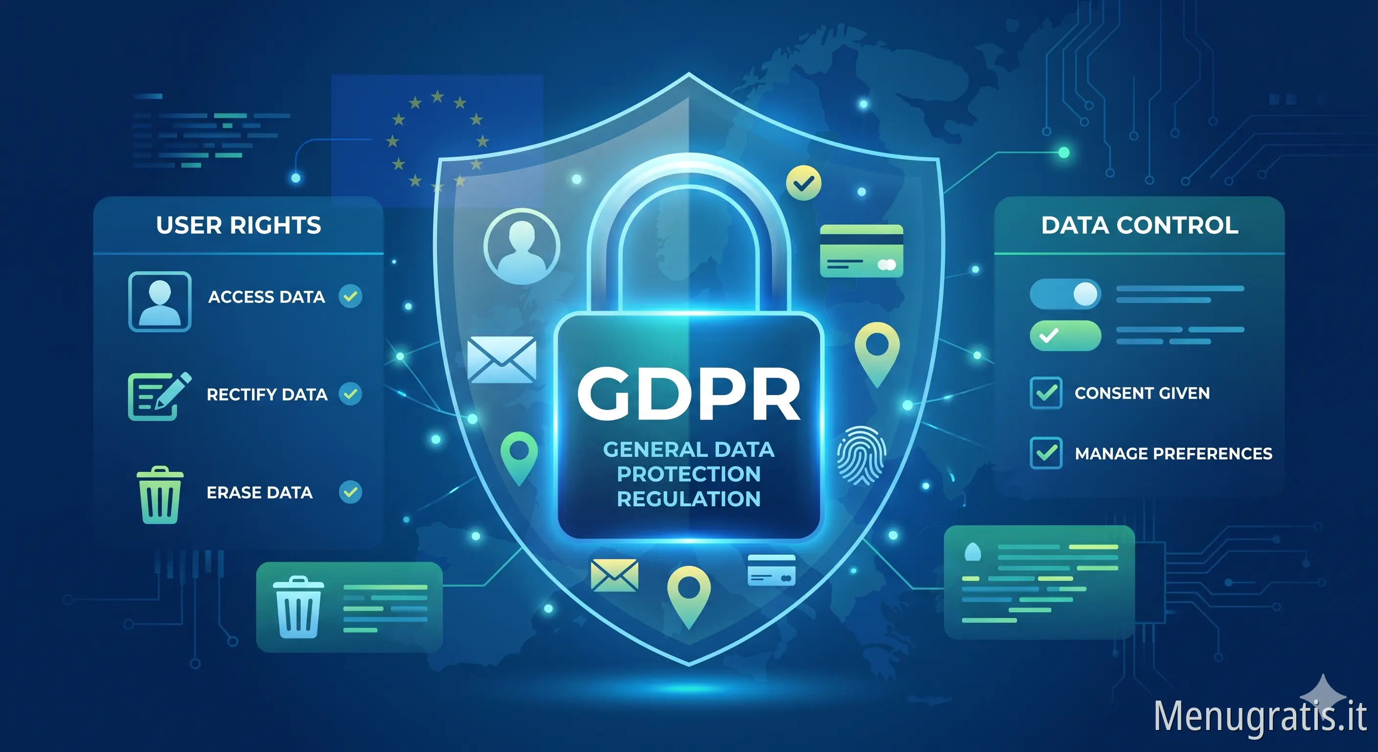 Schermata Scudo Privacy GDPR