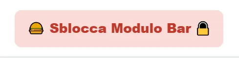 Schermata sblocca Modulo Bar
