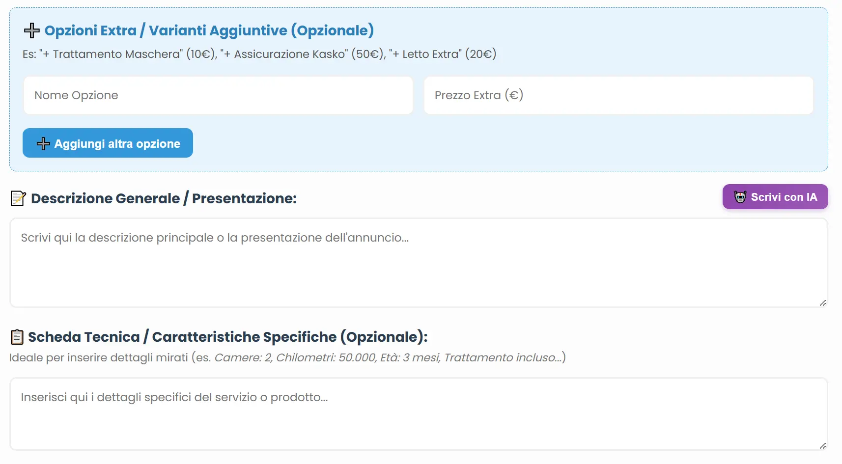 Vetrina pacchetti personal trainer e consulenze fitness