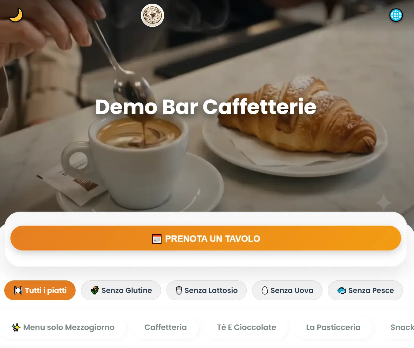 Anteprima Web App su Smartphone