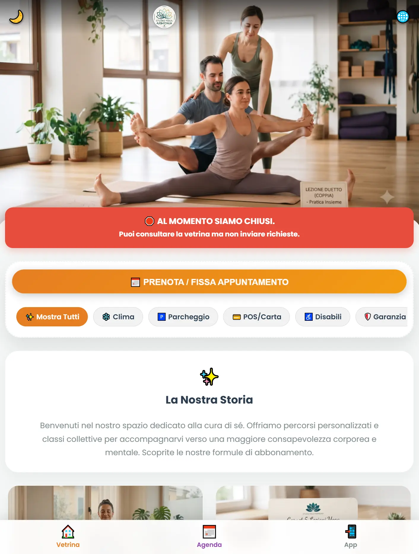 Anteprima Web App su Smartphone